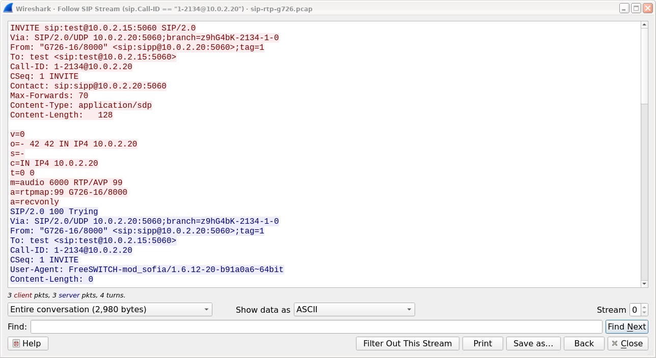 ws follow sip stream